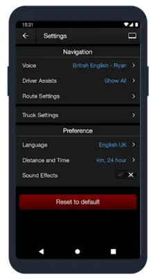 DAF Truck Navigation android App screenshot 5