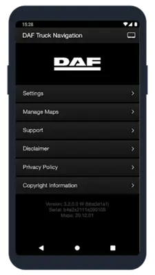 DAF Truck Navigation android App screenshot 7